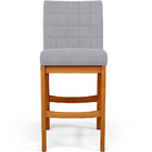 Kit 02 Banquetas Baixa Cozinha Bancada Bar Sala De Jantar Fix