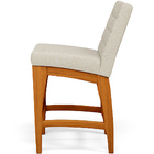 Kit 02 Banquetas Baixa Cozinha Bancada Bar Sala Jantar Fixa M