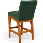 Kit 02 Banquetas Baixa Cozinha Bancada Bar Sala Jantar Fixa M