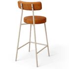 Kit 02 Banquetas Baixa Cozinha Sala Jantar Bancada Milão Aren