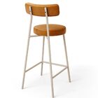 Kit 02 Banquetas Baixa Cozinha Sala Jantar Bancada Milão Aren