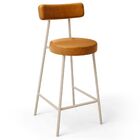 Kit 02 Banquetas Baixa Cozinha Sala Jantar Bancada Milão Aren