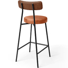 Kit 02 Banquetas Baixa Cozinha Sala Jantar Bancada Milão L02