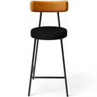 Kit 02 Banquetas Baixa Cozinha Sala Jantar Bancada Milão L02