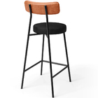 Kit 02 Banquetas Baixa Cozinha Sala Jantar Bancada Milão L02