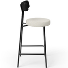 Kit 02 Banquetas Baixa Cozinha Sala Jantar Milão L02 Couríssi