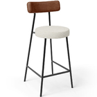 Kit 02 Banquetas Baixa Cozinha Sala Jantar Milão L02 Couríssi