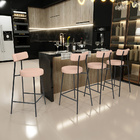 Kit 02 Banquetas Baixa Para Cozinha Sala De Jantar Bar Bancad