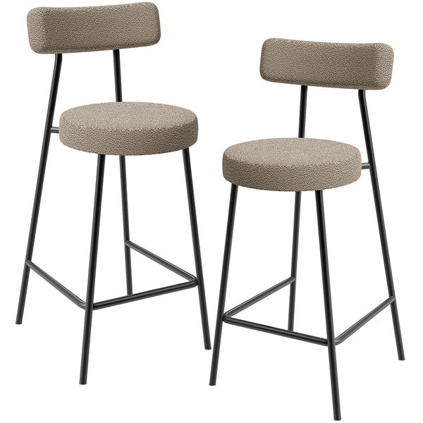 Kit 02 Banquetas Baixa Para Cozinha Sala De Jantar Bar Bancad