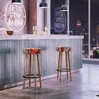 Kit 02 Banquetas Berlin Estampa Retrô Coca Cola Salaone