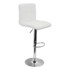 Kit 02 Banquetas Cozinha Americana Gomos Giratória Alta Branc