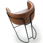 Kit 02 Banquetas Decorativas Betina Base Preto Corano Rústico