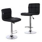 Kit 02 Banquetas Estofadas Vox Com Regulagem Preto L15 - Fact