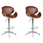 Kit 02 Banquetas Kobe Giratória Regulagem De Altura Base Estr