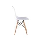 Kit 02 Cadeira Charles Eames Eiffel - Branco Branco
