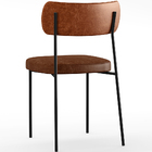 Kit 02 Cadeira Para Sala De Jantar Melina L02 Couríssimo Came