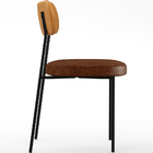 Kit 02 Cadeira Para Sala De Jantar Melina L02 Couríssimo Whis