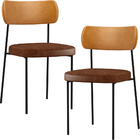 Kit 02 Cadeira Para Sala De Jantar Melina L02 Couríssimo Whis