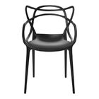 Kit 02 Cadeiras Allegra Sala De Jantar Preto - D'rossi