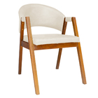 Kit 02 Cadeiras Antonela Para Sala De Janta Mesa Corino Moden