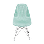 Kit 02 Cadeiras Boxbit Colmeia Polipropileno Tiffany Base Cro