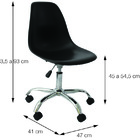 Kit 02 Cadeiras Boxbit Dkr Eames Polipropileno Amarelo Base R