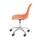 Kit 02 Cadeiras Boxbit Dkr Eames Polipropileno Laranja Base R