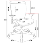 Kit 02 Cadeiras De Escritório Diretor Office Giratória Cromad