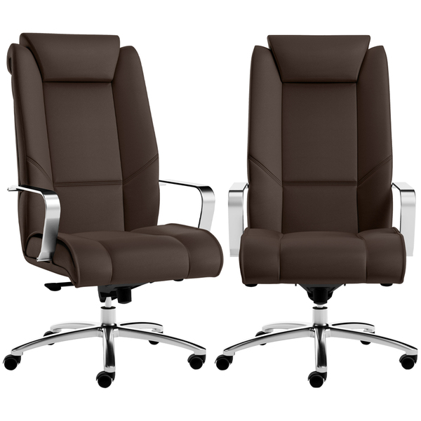 Kit 02 Cadeiras De Escritório Presidente Executiva New Onix F