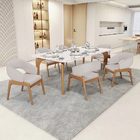 Kit 02 Cadeiras De Jantar E Estar Living Estofada Lince L02 L