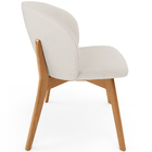 Kit 02 Cadeiras De Jantar E Estar Living Estofada Mia L02 Lin