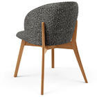 Kit 02 Cadeiras De Jantar E Estar Living Estofada Mia L02 Lin