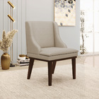 Kit 02 Cadeiras De Jantar Liz Veludo Luxo Base Fixa Madeira T