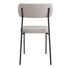 Kit 02 Cadeiras De Jantar Nile Corano Caramelo Com Linho Bege