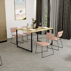 Kit 02 Cadeiras Decorativa Estofada Para Sala De Jantar Base