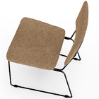 Kit 02 Cadeiras Decorativa Estofada Para Sala De Jantar Base