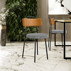 Kit 02 Cadeiras Decorativa Estofada Sala Jantar Barcelona L02