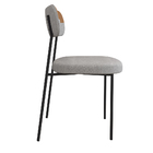 Kit 02 Cadeiras Decorativa Estofadas Sala Melina L02 Linho Ci