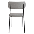 Kit 02 Cadeiras Decorativa Estofadas Sala Melina L02 Linho Ci