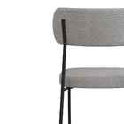 Kit 02 Cadeiras Decorativa Estofadas Sala Melina L02 Linho Ci