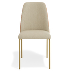 Kit 02 Cadeiras Decorativa Para Sala De Jantar Bella Couríssi