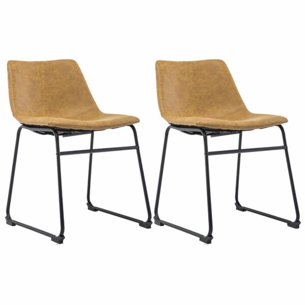 Kit 02 Cadeiras Decorativa Sala De Estar Recepção Fixa Maia P