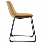 Kit 02 Cadeiras Decorativa Sala De Estar Recepção Fixa Maia P