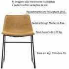 Kit 02 Cadeiras Decorativa Sala De Estar Recepção Fixa Maia P