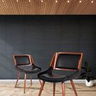 Kit 02 Cadeiras Decorativas Escritório Recepção New Design Pé