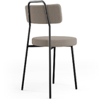 Kit 02 Cadeiras Decorativas Estofada Para Sala De Jantar Barc