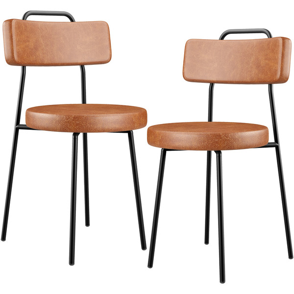 Kit 02 Cadeiras Decorativas Estofada Para Sala De Jantar Barc