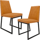 Kit 02 Cadeiras Decorativas Estofada Para Sala De Jantar Dafn