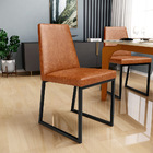 Kit 02 Cadeiras Decorativas Estofada Para Sala De Jantar Dafn