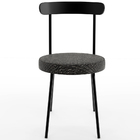 Kit 02 Cadeiras Decorativas Estofada Para Sala De Jantar Haia